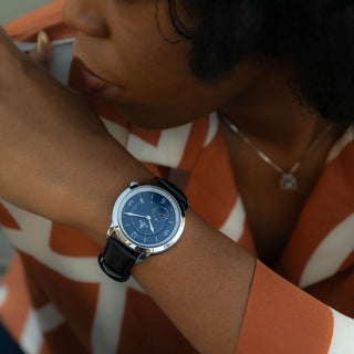 Squint S303A | Gray Dial | Leather Strap